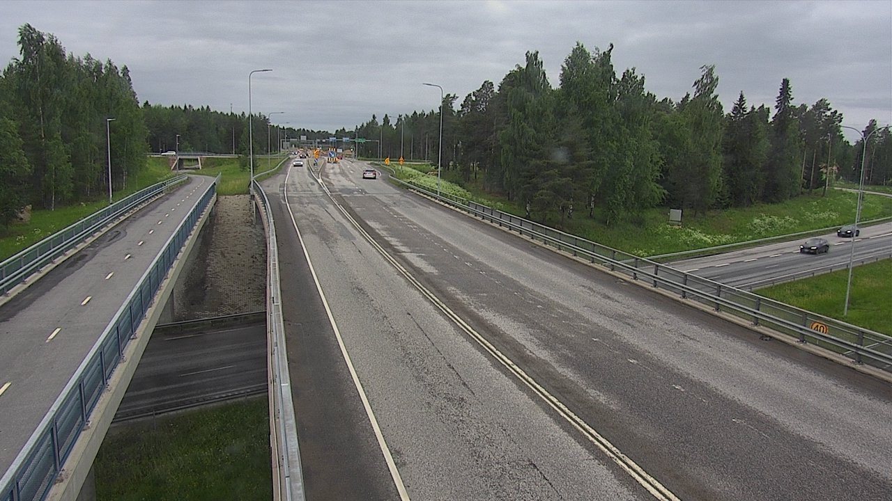 Weather Camera Image Road 4 Oulu, Pateniemi, Oulu, Pohjois-Pohjanmaa