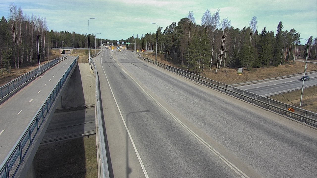 Weather Camera Image Road 4 Oulu, Pateniemi, Oulu, Pohjois-Pohjanmaa