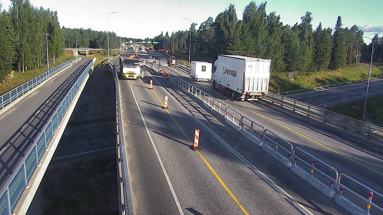 Weather Camera Image Road 4 Oulu, Pateniemi, Oulu, Pohjois-Pohjanmaa