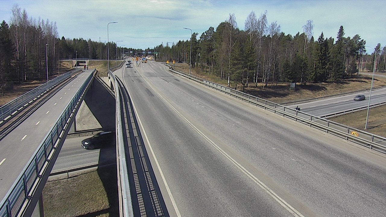 Weather Camera Image Road 4 Oulu, Pateniemi, Oulu, Pohjois-Pohjanmaa