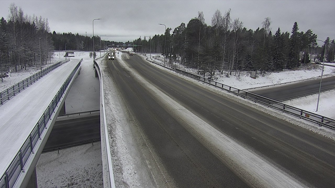 Weather Camera Image Road 4 Oulu, Pateniemi, Oulu, Pohjois-Pohjanmaa