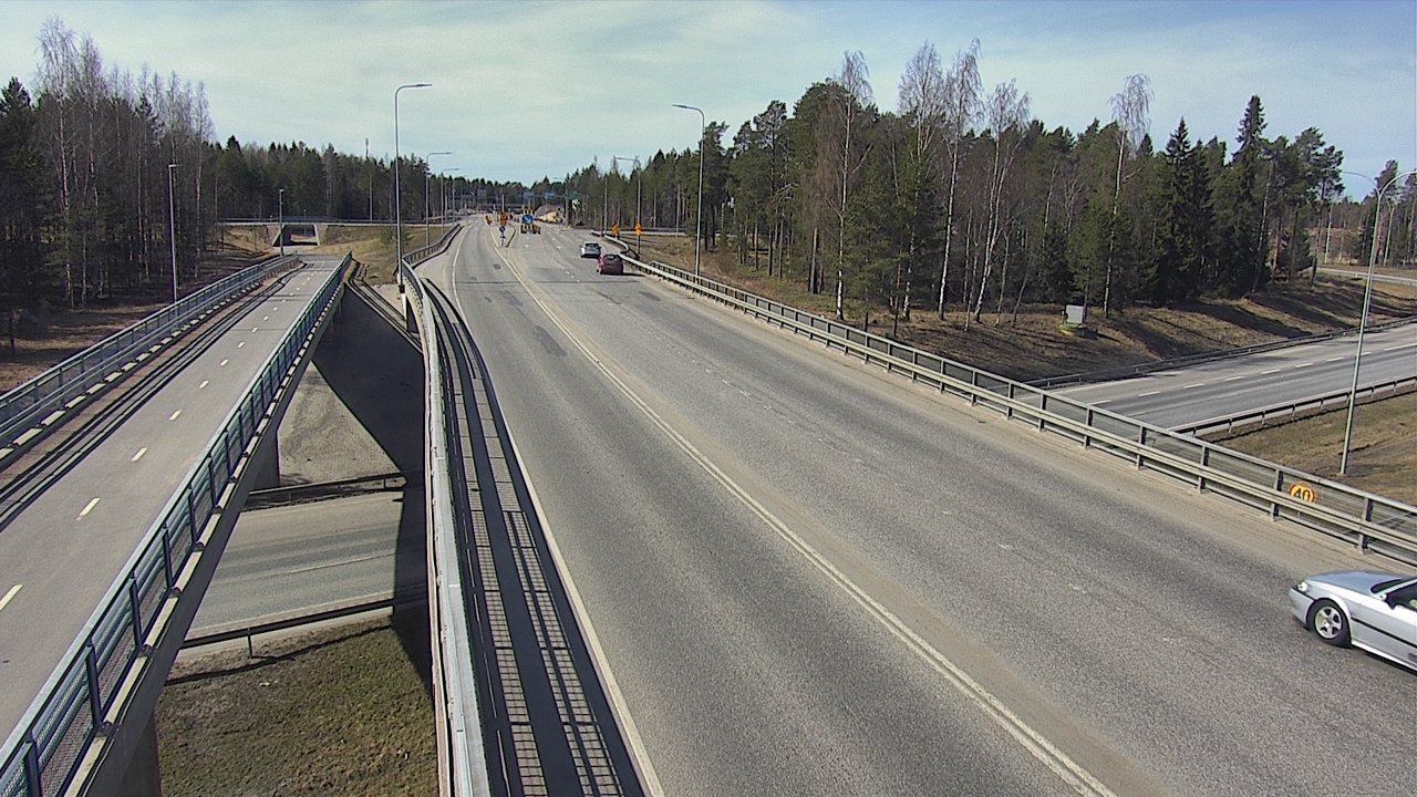 Weather Camera Image Road 4 Oulu, Pateniemi, Oulu, Pohjois-Pohjanmaa