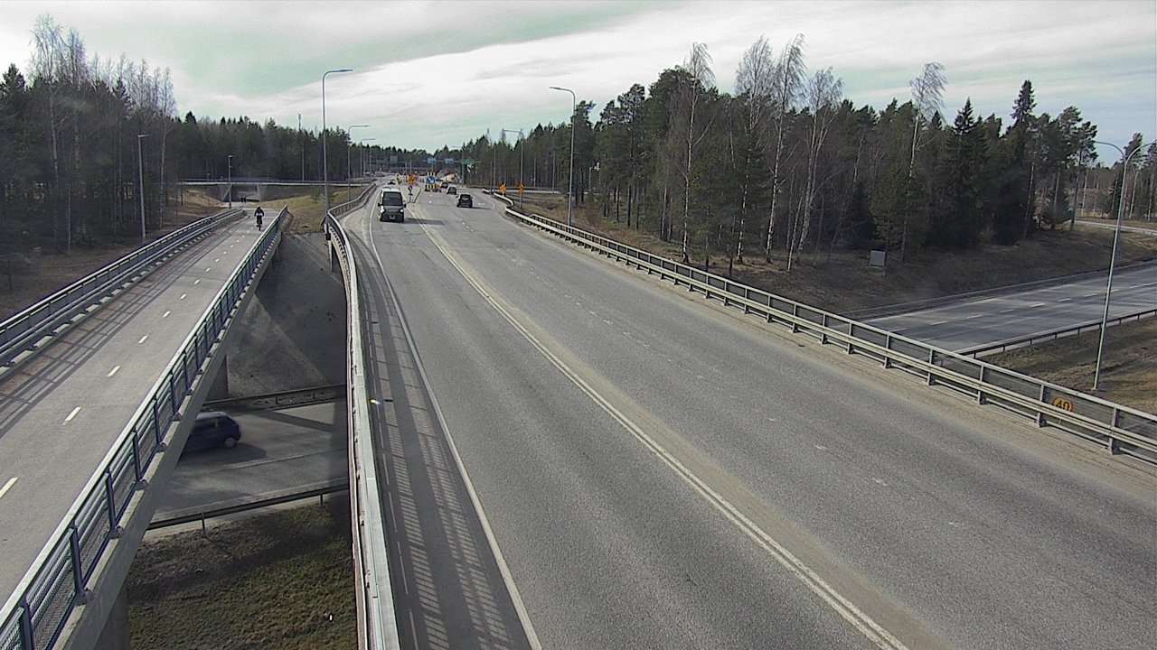 Weather Camera Image Road 4 Oulu, Pateniemi, Oulu, Pohjois-Pohjanmaa