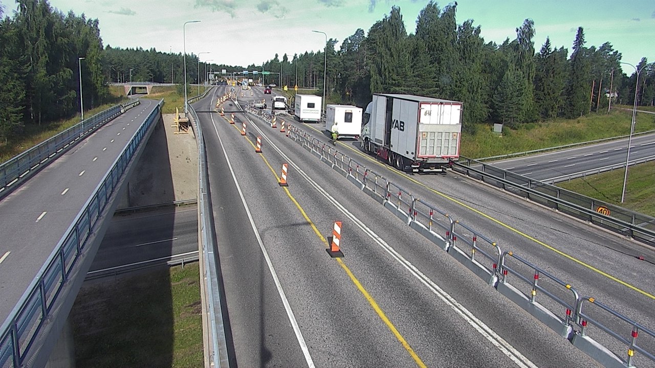 Weather Camera Image Road 4 Oulu, Pateniemi, Oulu, Pohjois-Pohjanmaa