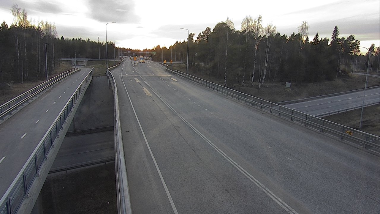 Weather Camera Image Road 4 Oulu, Pateniemi, Oulu, Pohjois-Pohjanmaa