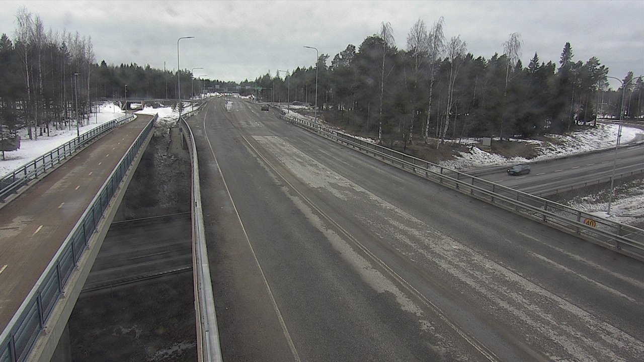 Weather Camera Image Road 4 Oulu, Pateniemi, Oulu, Pohjois-Pohjanmaa