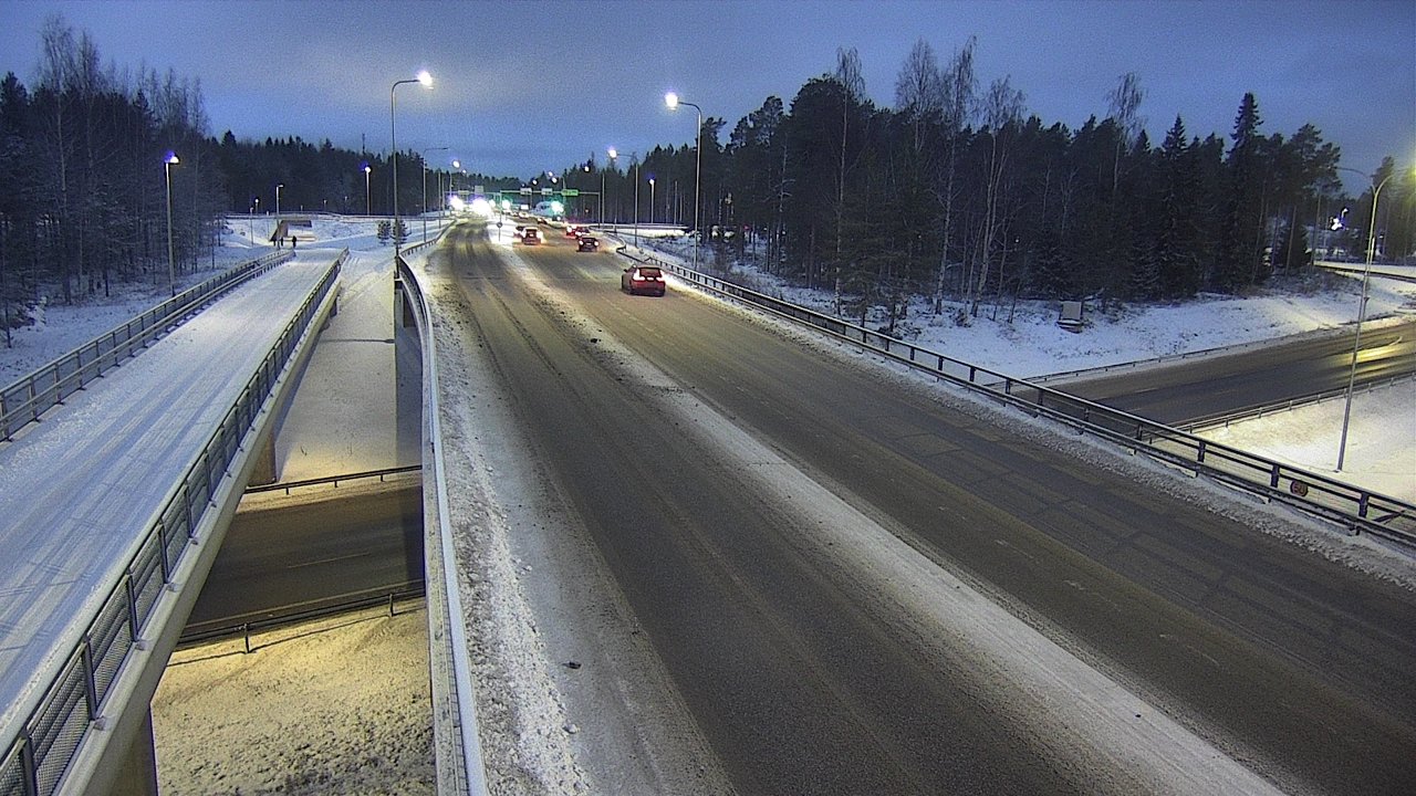 Weather Camera Image Road 4 Oulu, Pateniemi, Oulu, Pohjois-Pohjanmaa