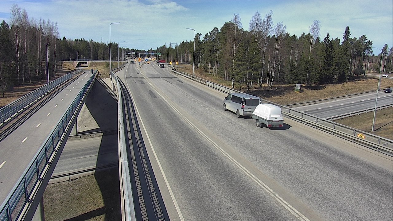 Weather Camera Image Road 4 Oulu, Pateniemi, Oulu, Pohjois-Pohjanmaa