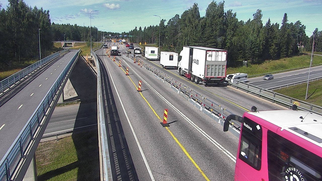 Weather Camera Image Road 4 Oulu, Pateniemi, Oulu, Pohjois-Pohjanmaa
