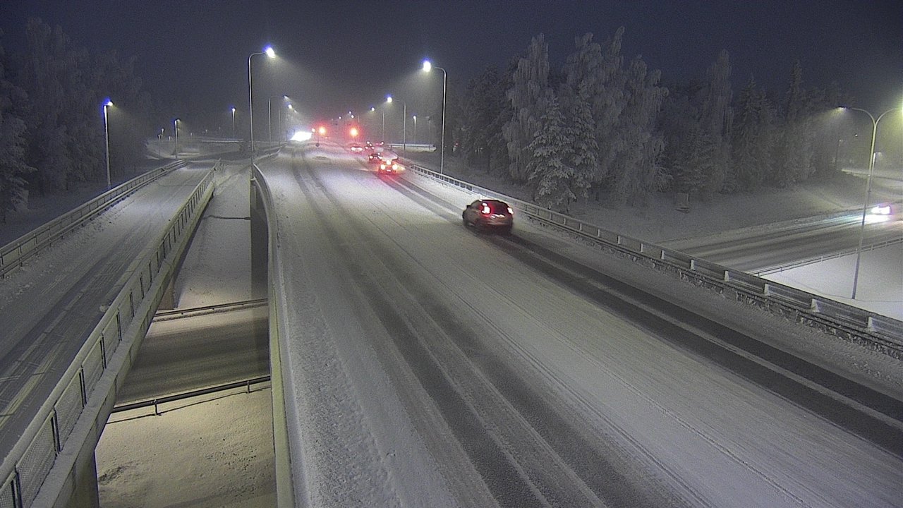 Weather Camera Image Road 4 Oulu, Pateniemi, Oulu, Pohjois-Pohjanmaa