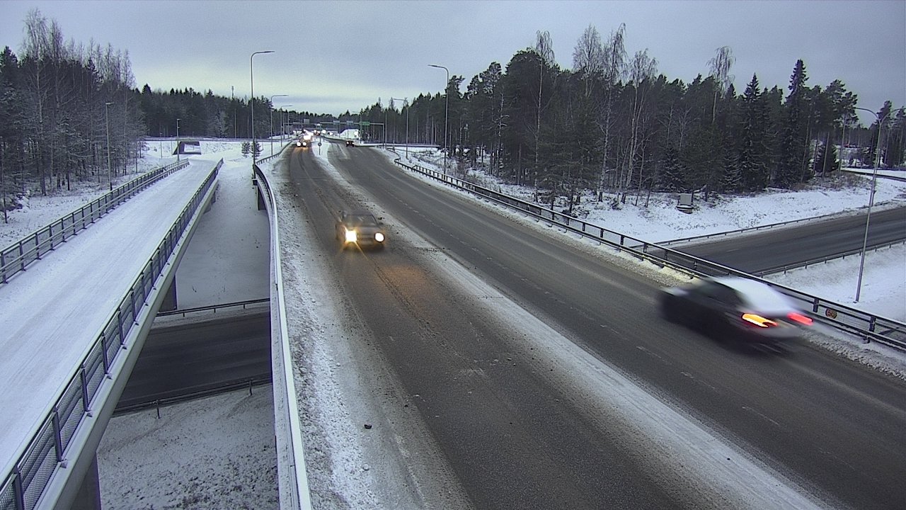 Weather Camera Image Road 4 Oulu, Pateniemi, Oulu, Pohjois-Pohjanmaa