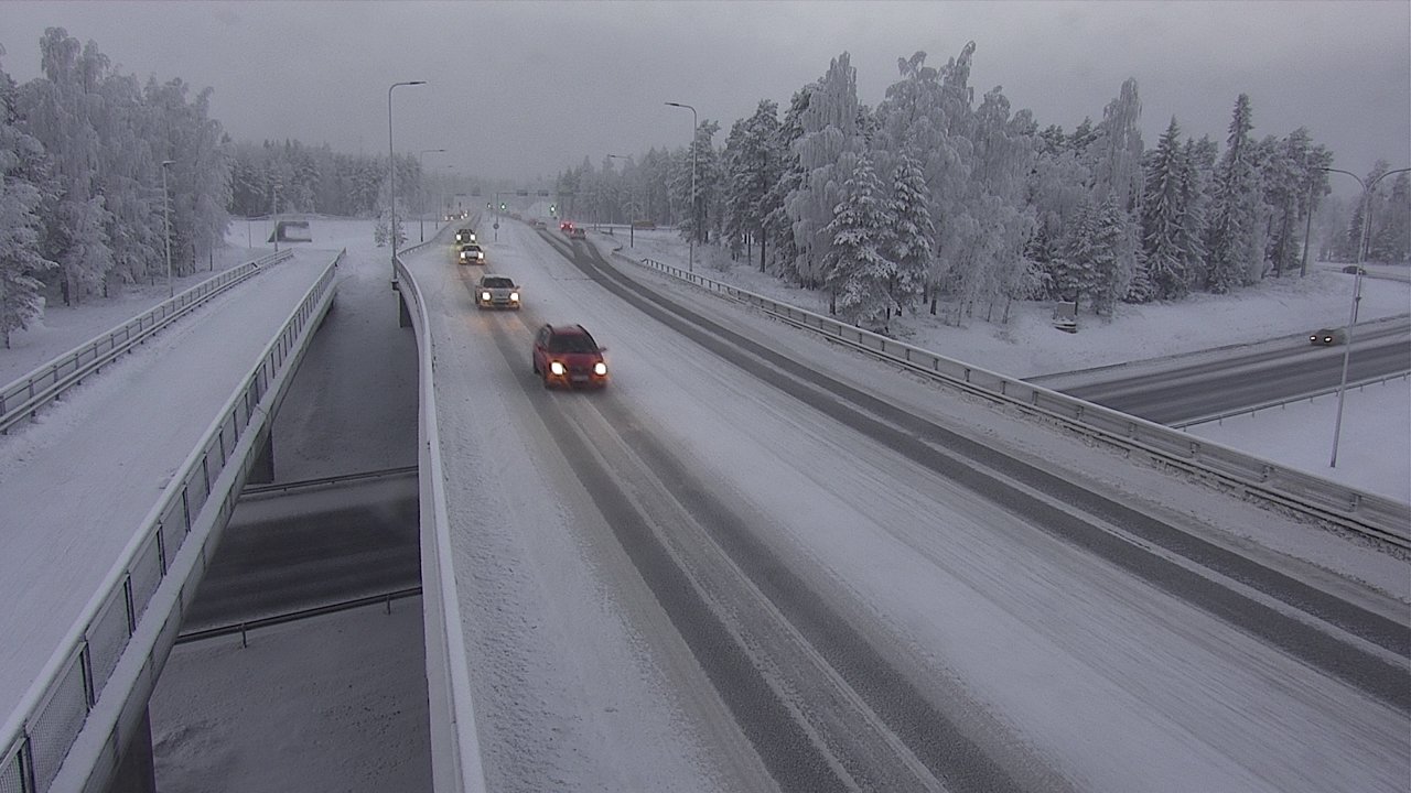 Weather Camera Image Road 4 Oulu, Pateniemi, Oulu, Pohjois-Pohjanmaa