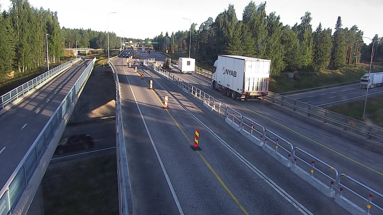 Weather Camera Image Road 4 Oulu, Pateniemi, Oulu, Pohjois-Pohjanmaa