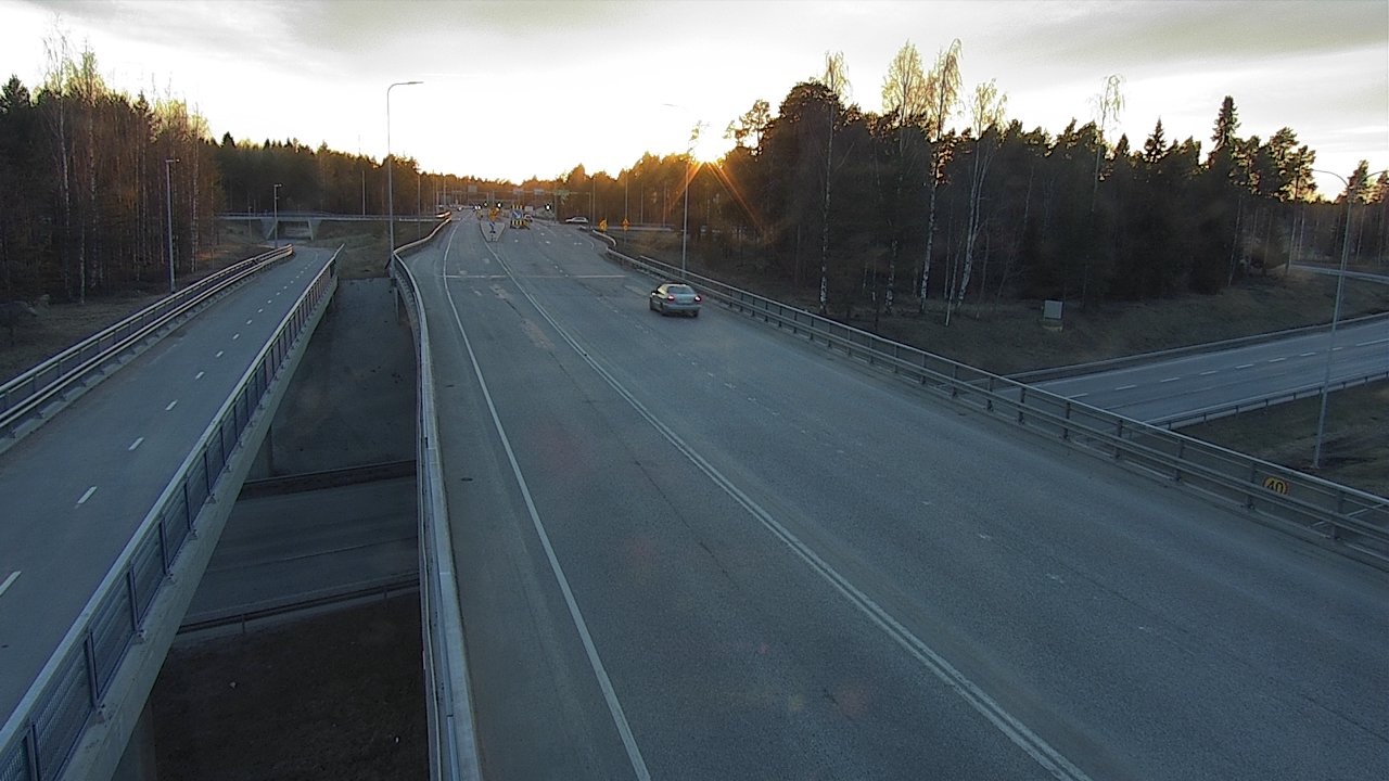 Weather Camera Image Road 4 Oulu, Pateniemi, Oulu, Pohjois-Pohjanmaa
