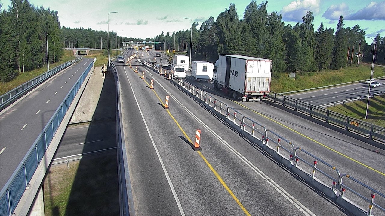 Weather Camera Image Road 4 Oulu, Pateniemi, Oulu, Pohjois-Pohjanmaa