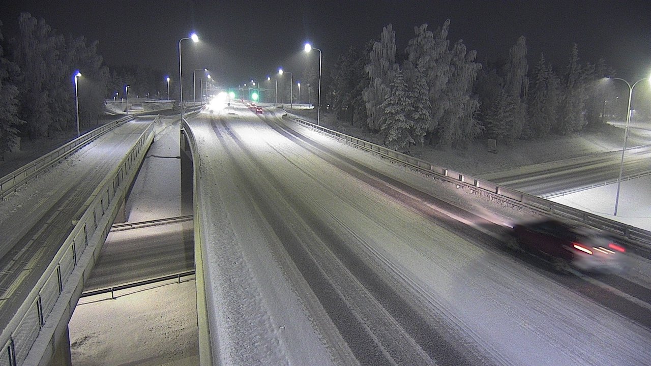 Weather Camera Image Road 4 Oulu, Pateniemi, Oulu, Pohjois-Pohjanmaa