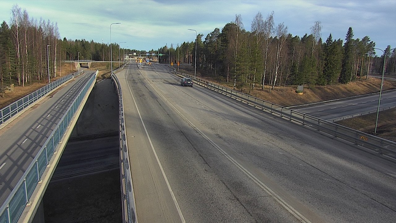 Weather Camera Image Road 4 Oulu, Pateniemi, Oulu, Pohjois-Pohjanmaa