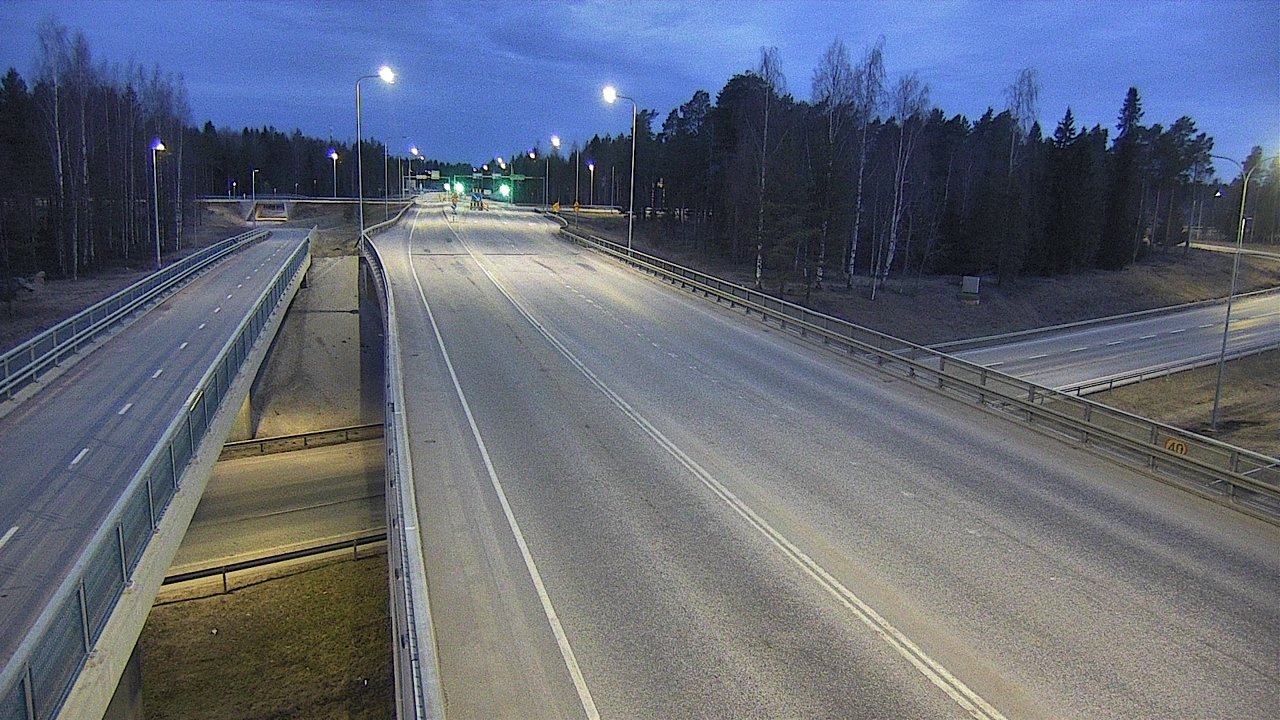 Weather Camera Image Road 4 Oulu, Pateniemi, Oulu, Pohjois-Pohjanmaa