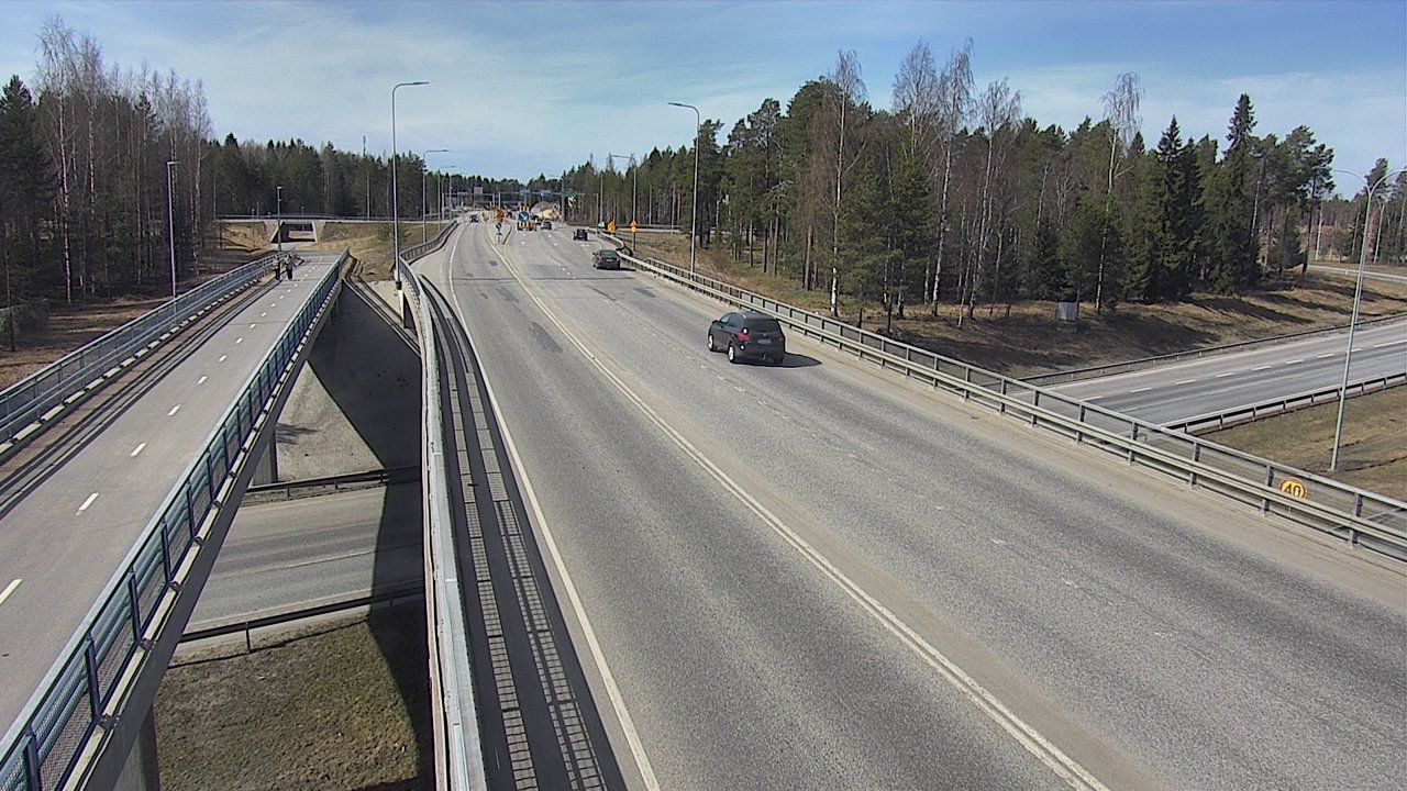Weather Camera Image Road 4 Oulu, Pateniemi, Oulu, Pohjois-Pohjanmaa
