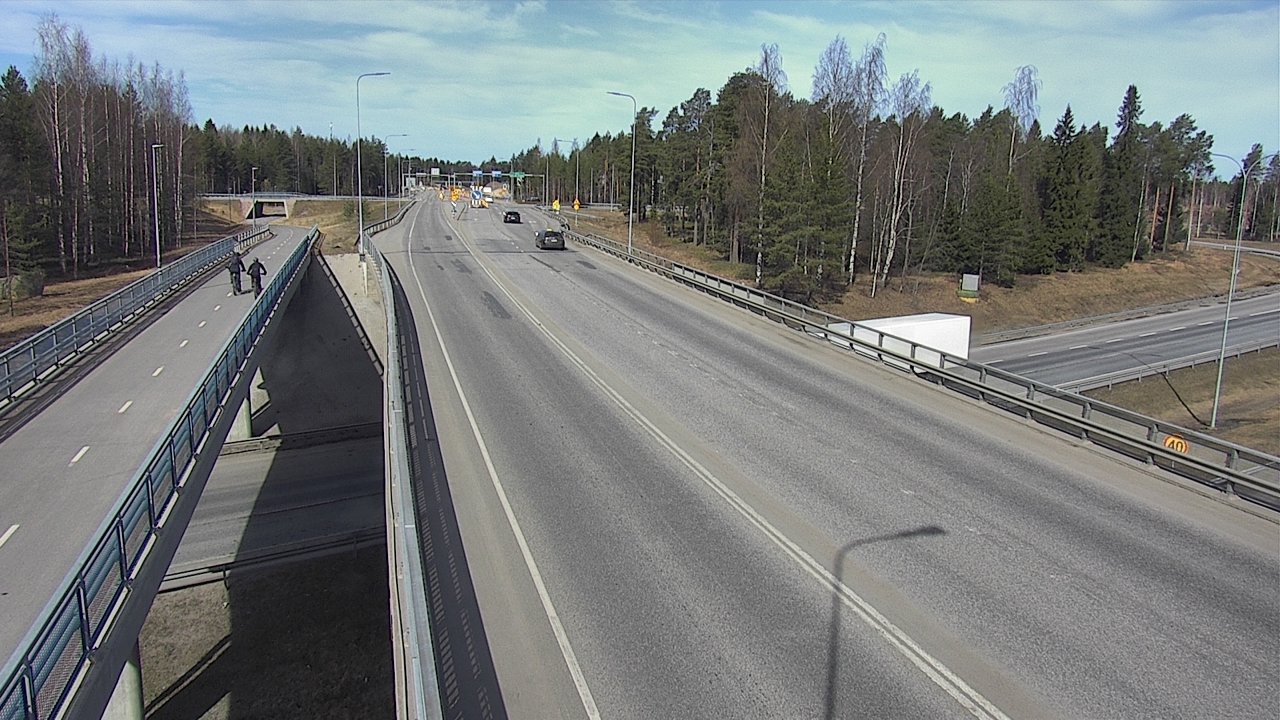 Weather Camera Image Road 4 Oulu, Pateniemi, Oulu, Pohjois-Pohjanmaa