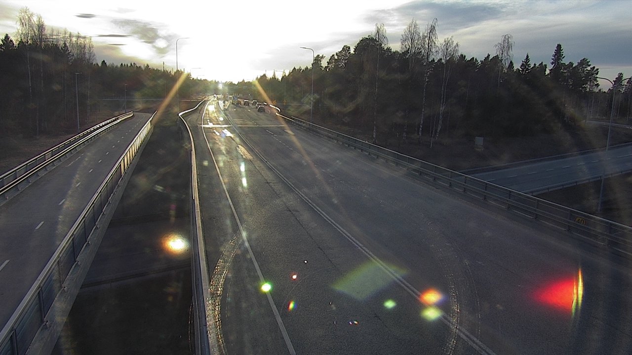 Weather Camera Image Road 4 Oulu, Pateniemi, Oulu, Pohjois-Pohjanmaa