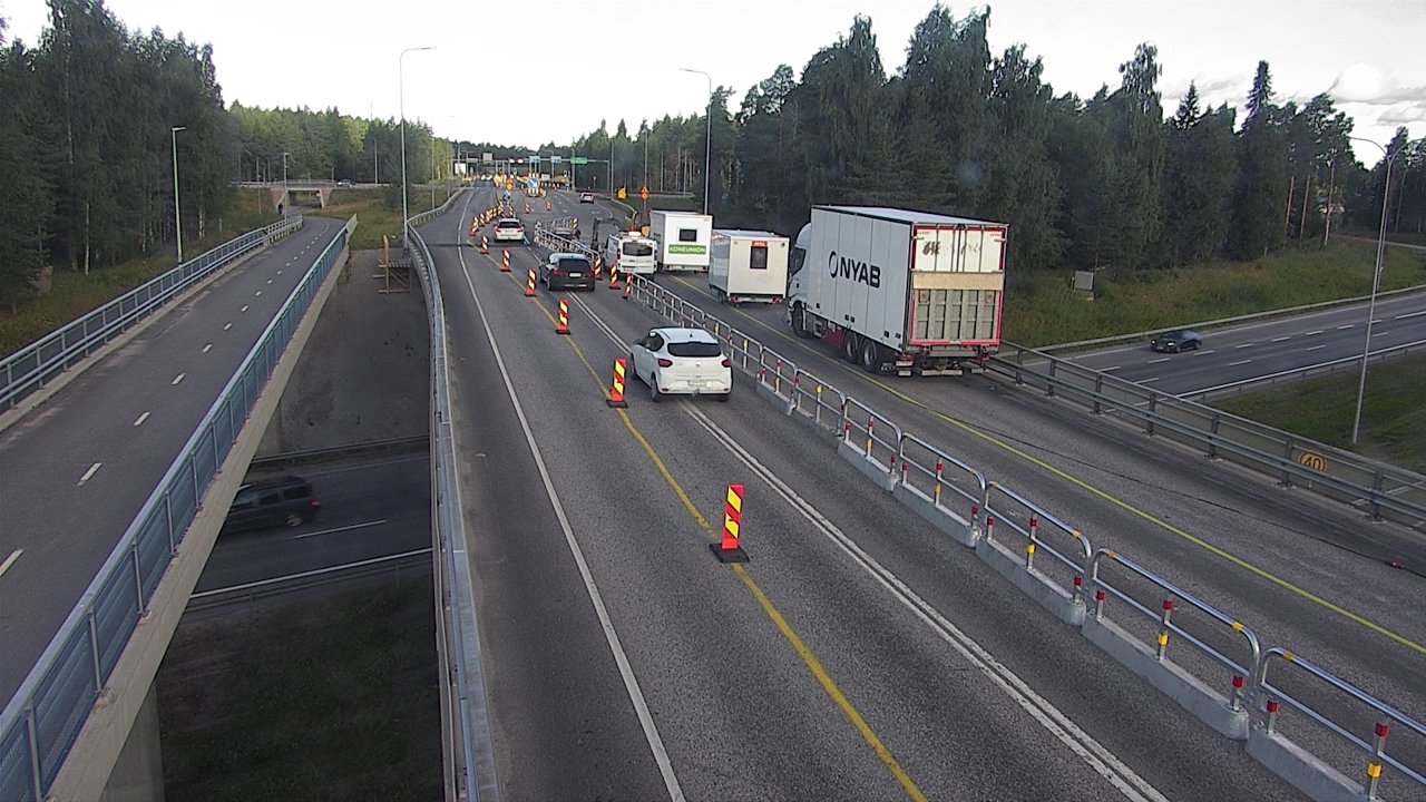 Weather Camera Image Road 4 Oulu, Pateniemi, Oulu, Pohjois-Pohjanmaa