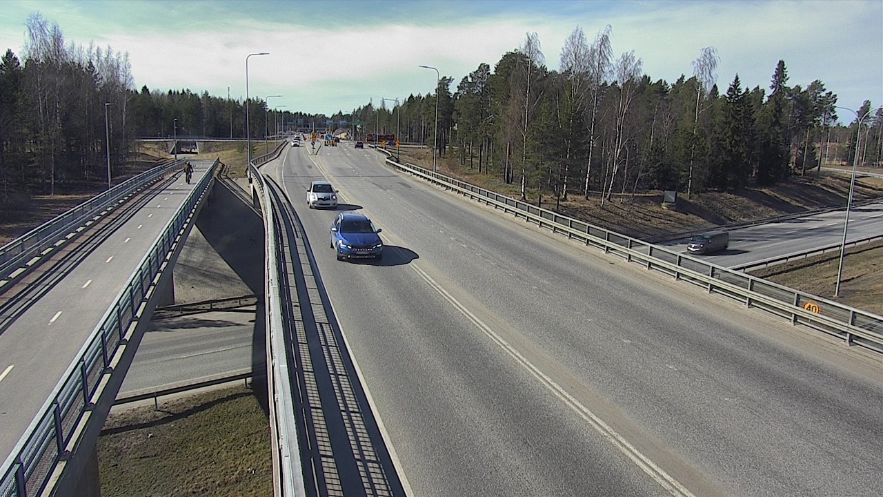 Weather Camera Image Road 4 Oulu, Pateniemi, Oulu, Pohjois-Pohjanmaa