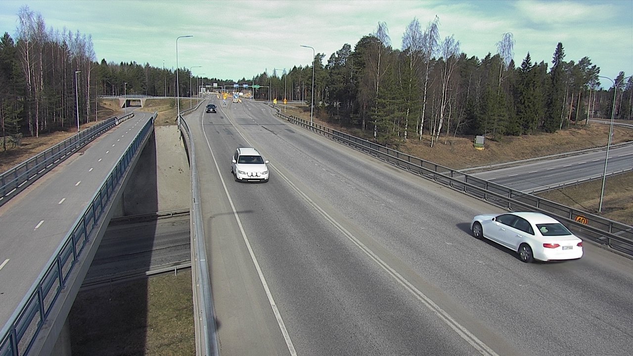 Weather Camera Image Road 4 Oulu, Pateniemi, Oulu, Pohjois-Pohjanmaa