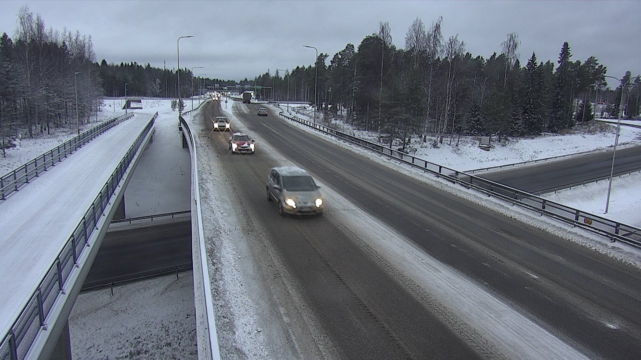Weather Camera Image Road 4 Oulu, Pateniemi, Oulu, Pohjois-Pohjanmaa