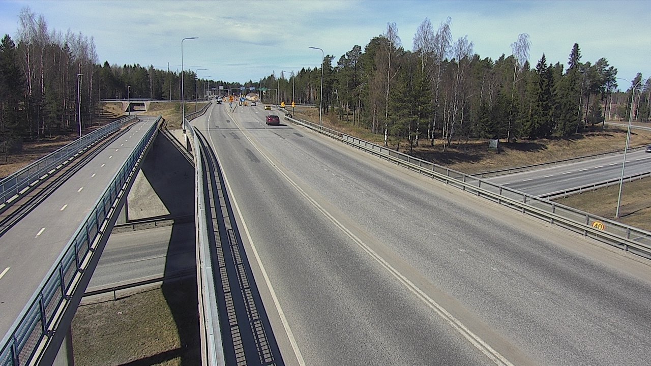 Weather Camera Image Road 4 Oulu, Pateniemi, Oulu, Pohjois-Pohjanmaa