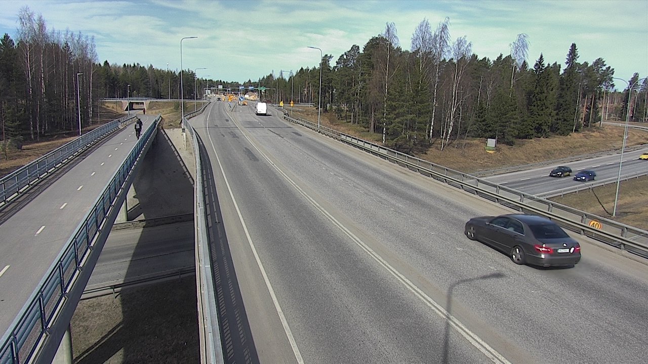 Weather Camera Image Road 4 Oulu, Pateniemi, Oulu, Pohjois-Pohjanmaa