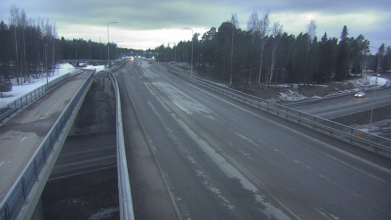 Weather Camera Image Road 4 Oulu, Pateniemi, Oulu, Pohjois-Pohjanmaa
