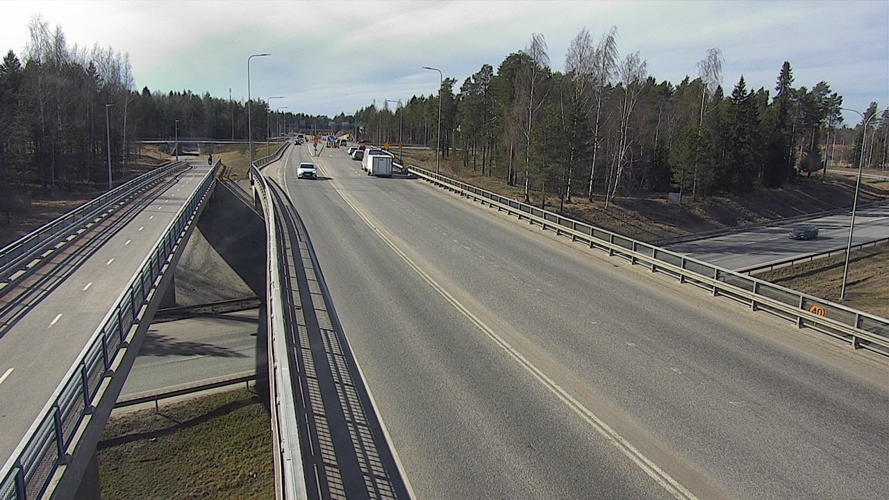 Weather Camera Image Road 4 Oulu, Pateniemi, Oulu, Pohjois-Pohjanmaa