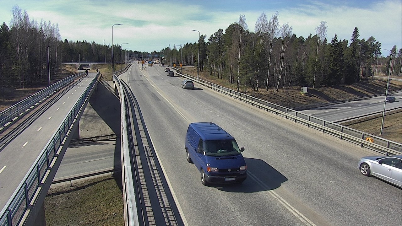 Weather Camera Image Road 4 Oulu, Pateniemi, Oulu, Pohjois-Pohjanmaa