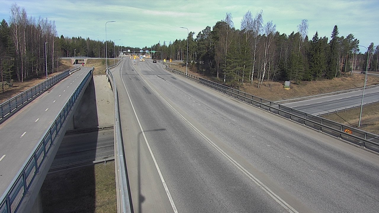 Weather Camera Image Road 4 Oulu, Pateniemi, Oulu, Pohjois-Pohjanmaa