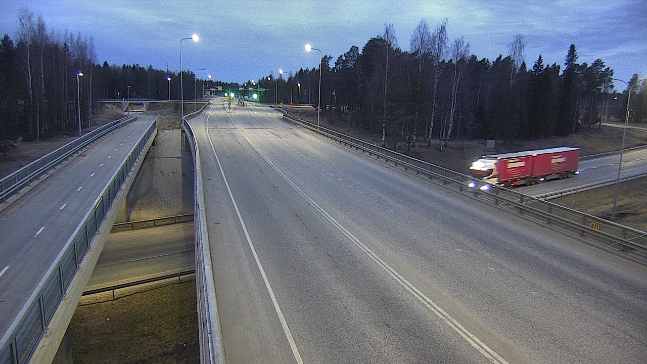 Weather Camera Image Road 4 Oulu, Pateniemi, Oulu, Pohjois-Pohjanmaa