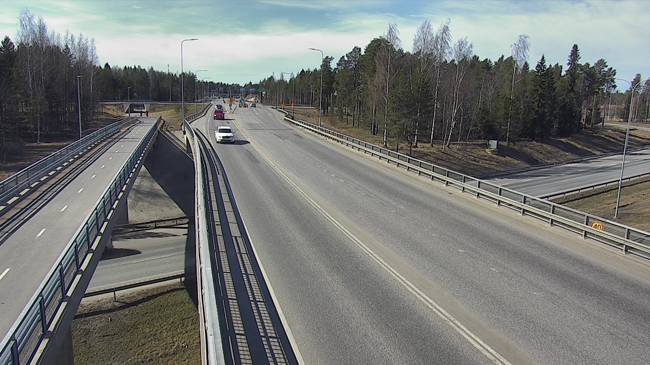 Weather Camera Image Road 4 Oulu, Pateniemi, Oulu, Pohjois-Pohjanmaa