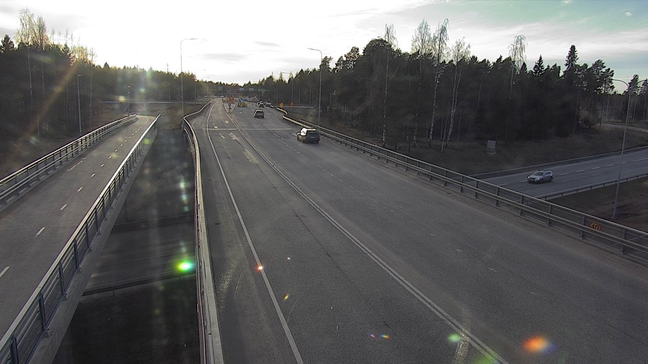 Weather Camera Image Road 4 Oulu, Pateniemi, Oulu, Pohjois-Pohjanmaa