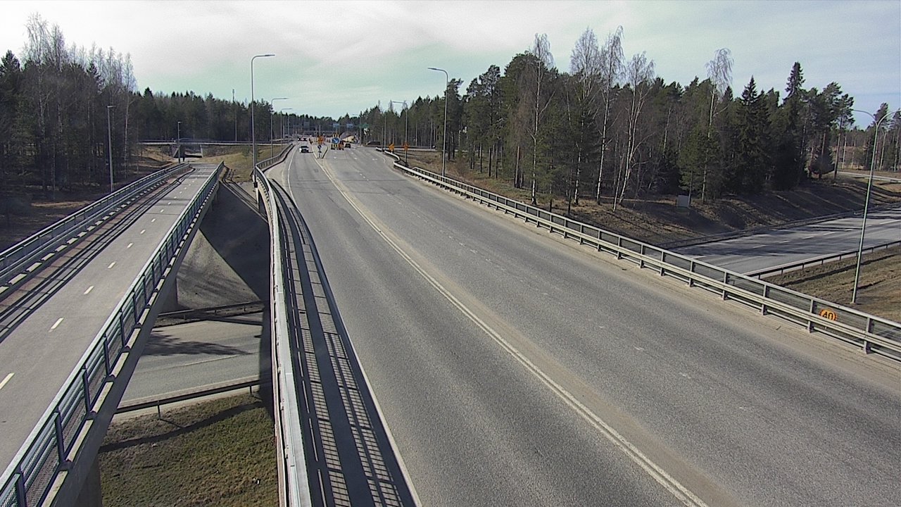 Weather Camera Image Road 4 Oulu, Pateniemi, Oulu, Pohjois-Pohjanmaa
