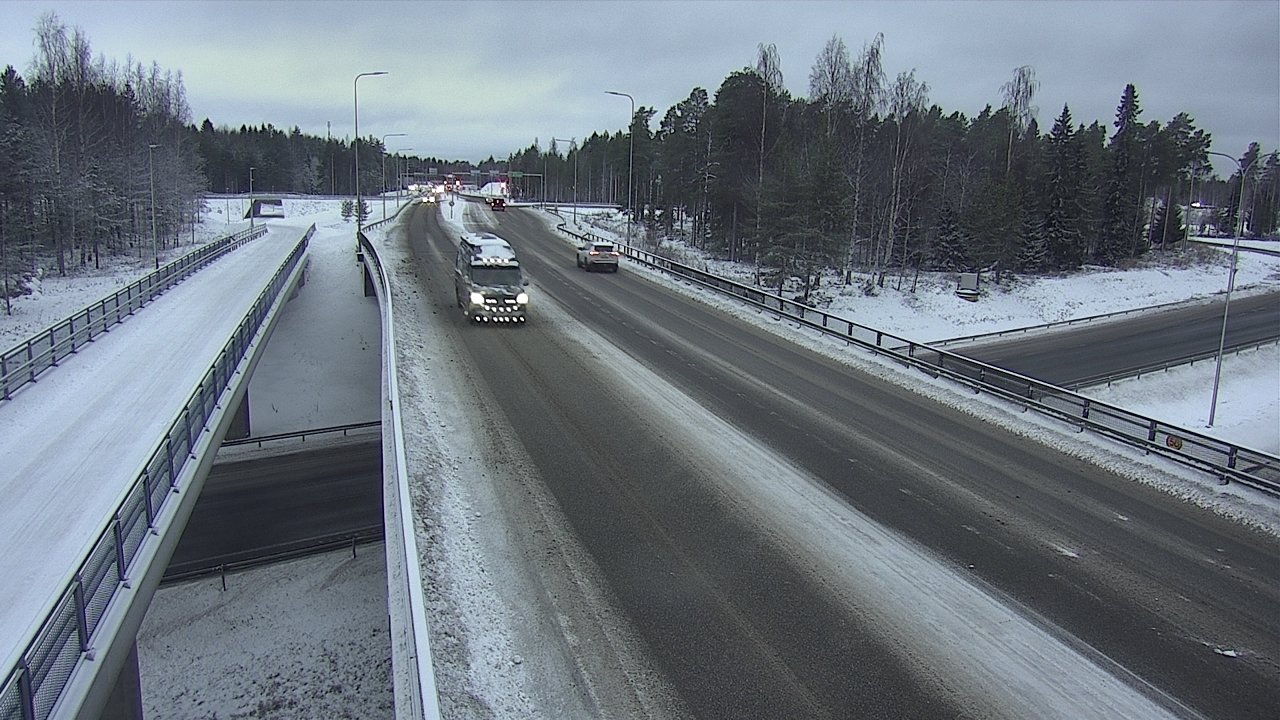 Weather Camera Image Road 4 Oulu, Pateniemi, Oulu, Pohjois-Pohjanmaa