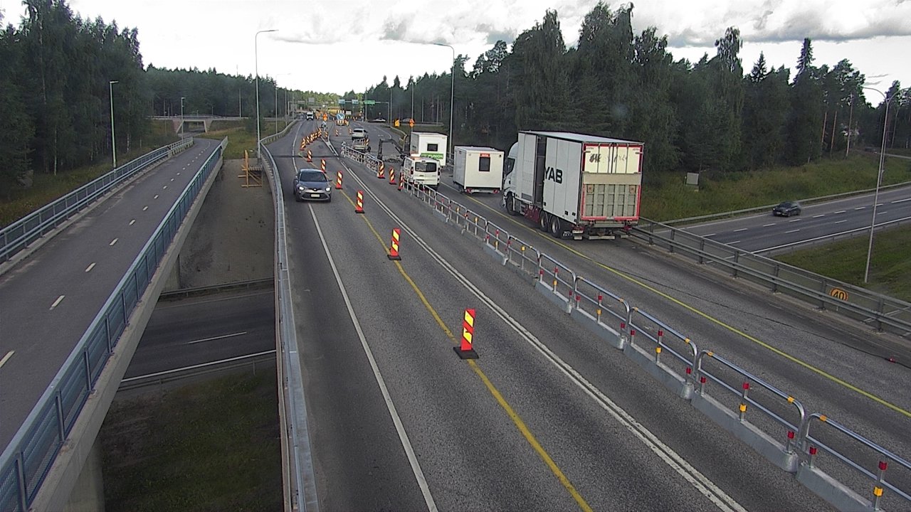 Weather Camera Image Road 4 Oulu, Pateniemi, Oulu, Pohjois-Pohjanmaa