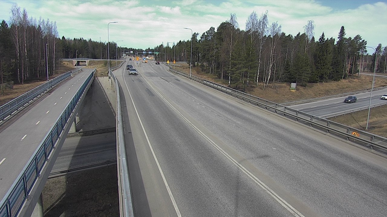 Weather Camera Image Road 4 Oulu, Pateniemi, Oulu, Pohjois-Pohjanmaa