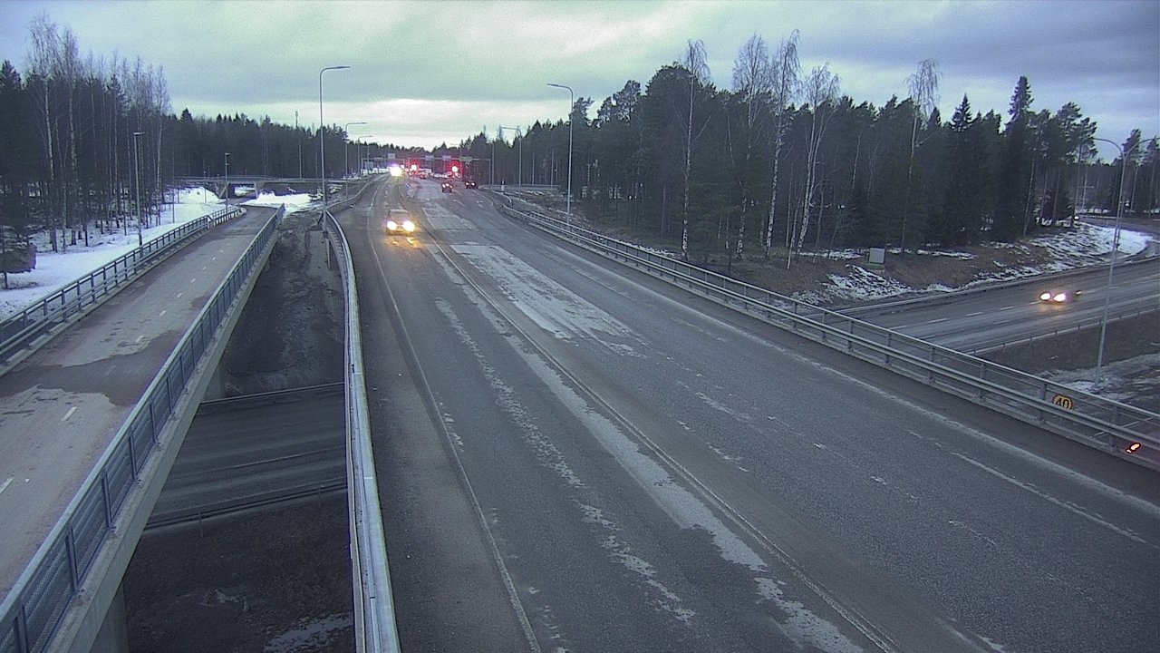 Weather Camera Image Road 4 Oulu, Pateniemi, Oulu, Pohjois-Pohjanmaa