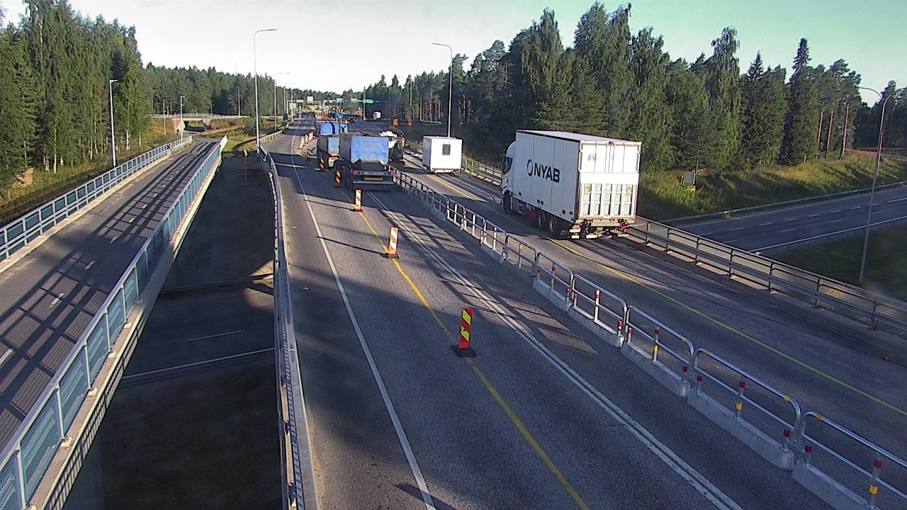 Weather Camera Image Road 4 Oulu, Pateniemi, Oulu, Pohjois-Pohjanmaa
