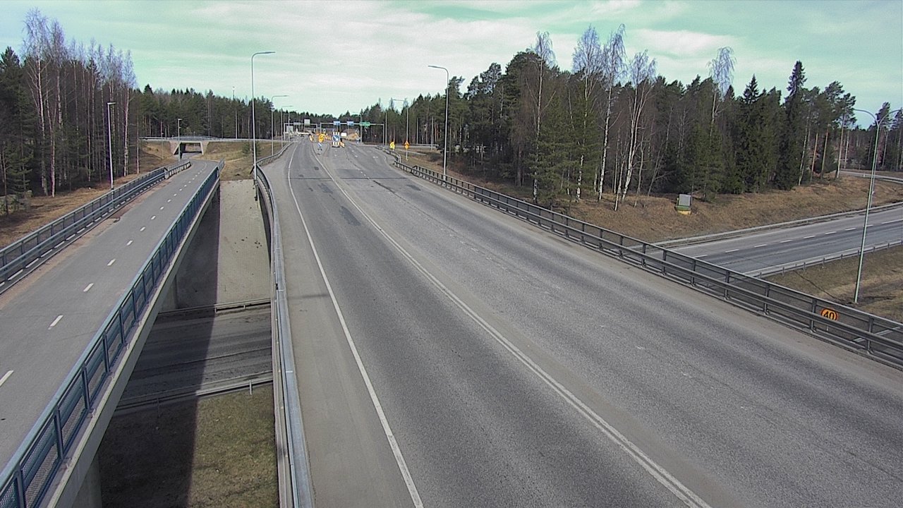 Weather Camera Image Road 4 Oulu, Pateniemi, Oulu, Pohjois-Pohjanmaa