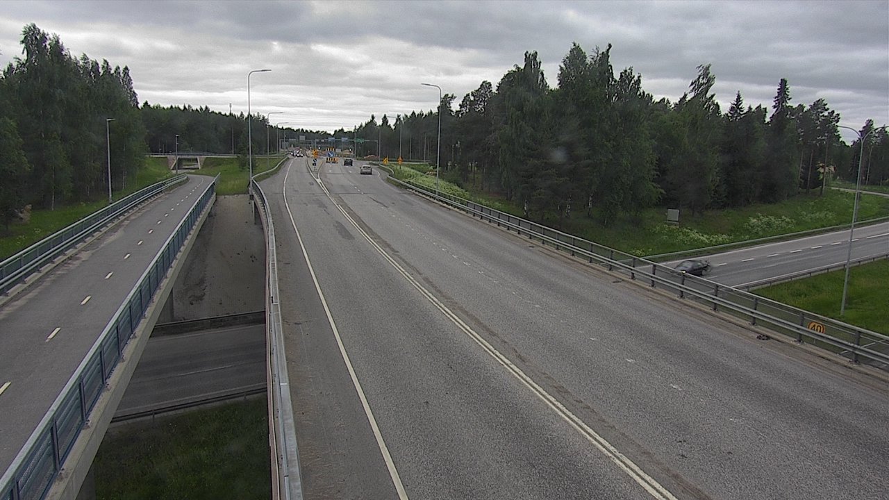 Weather Camera Image Road 4 Oulu, Pateniemi, Oulu, Pohjois-Pohjanmaa