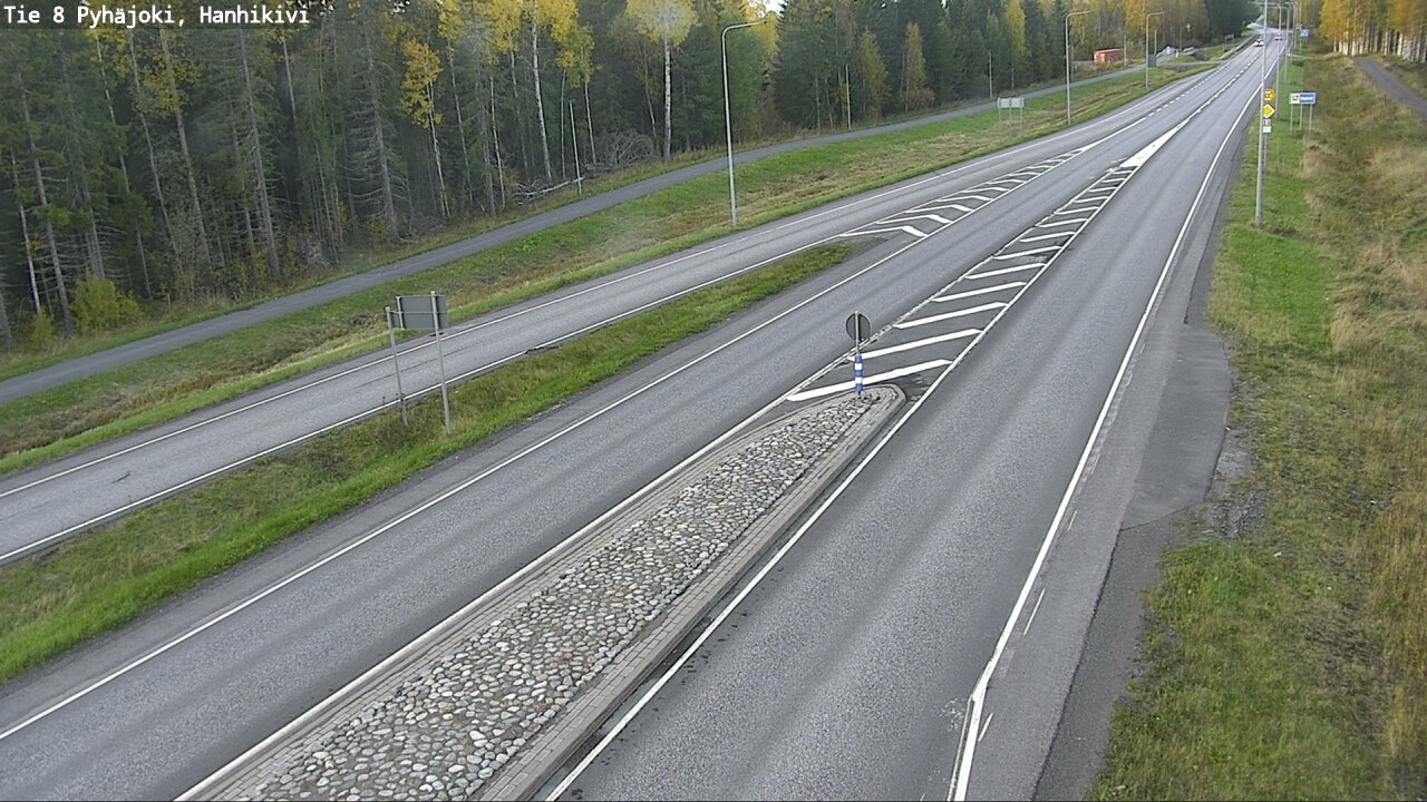Kelikamerat Kuva Tie 8 Pyhäjoki, Hanhikivi, Pyhäjoki, Pohjois-Pohjanmaa