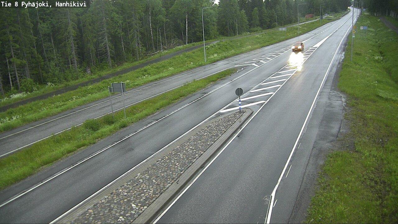 Kelikamerat Kuva Tie 8 Pyhäjoki, Hanhikivi, Pyhäjoki, Pohjois-Pohjanmaa