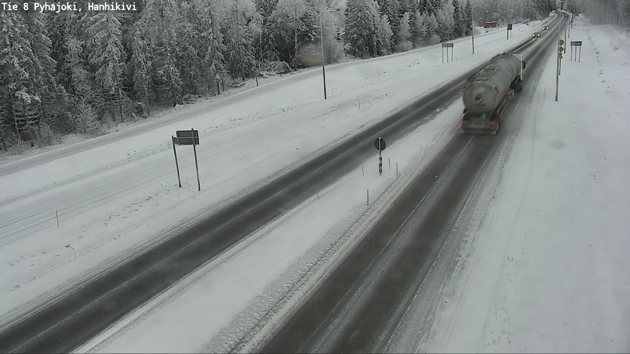 Kelikamerat Kuva Tie 8 Pyhäjoki, Hanhikivi, Pyhäjoki, Pohjois-Pohjanmaa