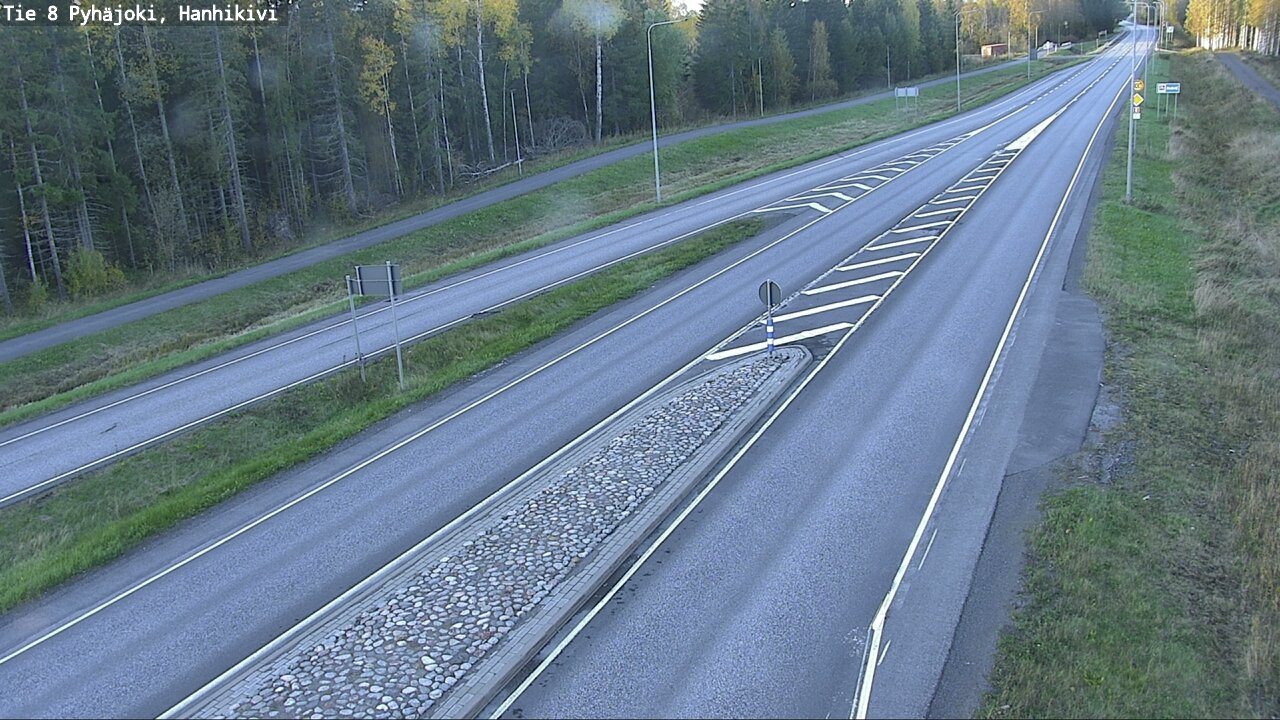 Kelikamerat Kuva Tie 8 Pyhäjoki, Hanhikivi, Pyhäjoki, Pohjois-Pohjanmaa